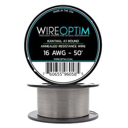 WIREOPTIM 16 AWG - Kanthal A1 Resistance Wire - 50 Feet