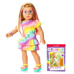 American Girl, Summer McKinny Girl of The Year 2025 18-inch Doll and Journal, with Strawberry-Blonde Hair and Blue Eyes, Ages 6+