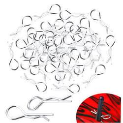 Hobbypark 100PCS Universal RC Body Clips Pins for All 1/10 1/12 Scale Redcat HPI Himoto HSP Exceed RC Car Parts Truck Buggy Shell Replacement