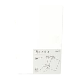 DESIGNPHIL Midori 15304006 Notebook, MD Notebook, Light, A5, Horizontal Rule, Set of 3, A