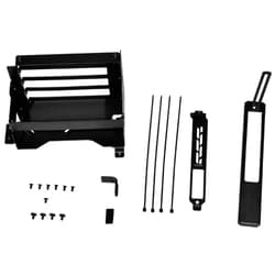 Lian Li Lian-Li O11DEXL-1X Upright GPU Bracket Upgrade Kit for 40 Series GPU Compatilble with O11 Dynamic EVO XL Black Riser Cable Not Included - O11DEXL-1X