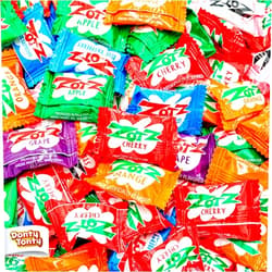 Donty-Tonty ZOTZ FIZZY Candy 1 lb – Bulk Bag, Assorted Fruit Flavors, Fizzing Candies, Individually Wrapped (82 Pieces)