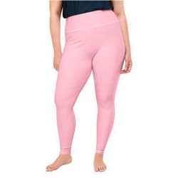 SpyfoxArt Studio Coral Pink Womens Plus Size Leggings Yoga Pants