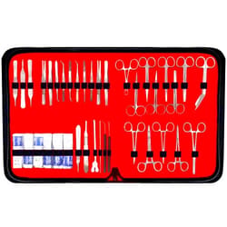 DEXSUR Professional Dissecting Kit Anatomy - 160 Piece Stainless Steel Biology Instruments Set for Medical & Veterinary Training