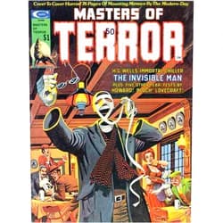 Curtis Masters of Terror #2 FN ; Curtis comic book | Invisible Man H.G. Wells