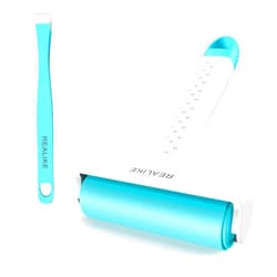 REALIKE Brayer Roller & Mat Tweezers Remover Set Craft Stamping Brayer Tools for Cricut/Silhouette/Brother Crafting Printmaking