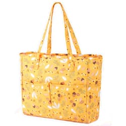 Coopay Crochet Tote Bag for DIY Lovers - Lightweight Yarn Storage & Travel Bag for Knitting, Crochet & Crafting Kits