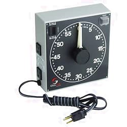 Cole-Parmer Dimco-Gray 300 Large Dial Darkroom Timer/Controller, 60 Minute; 115 VAC