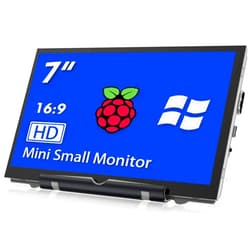 HAMTYSAN Raspberry Pi Screen 7 Inch HDMI Monitor 800x480 LCD Screen Display Mini Small Monitor for Raspberry Pi 4/3/2/Zero/B/B+ Win11/10/8/7 (Non-Touch), Driver Free