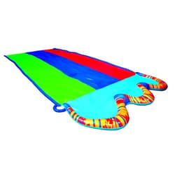 BANZAI Triple Racer Water Slide 3 Racing Lands and Splash Pool