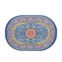 Odoria 1/12 Miniature Rugs and Carpet Dollhouse Decoration Accessories, Blue