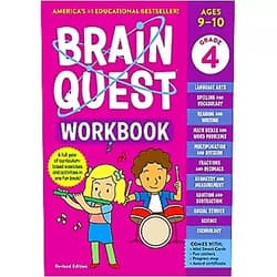 Workman Publishing, Barbara Gregorich Brain Quest Workbook: 4th Grade Revised Edition (Brain Quest Workbooks)