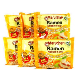 Maruchan Ramen Roast Chicken Flavor - 3 oz - 6 Pack