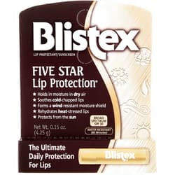 Blistex 5 Star Lip Protct Size .15oz, 3 pack