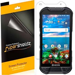 Supershieldz (6 Pack) Designed for Kyocera (DuraForce Pro 2) Screen Protector, High Definition Clear Shield (PET)