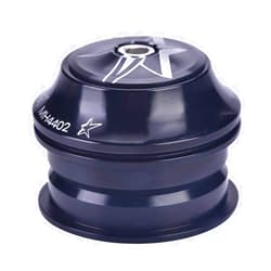Keenso 44/44mm Headset, Aluminium Alloy 44mm Mountain Bike Headset Bearings Threadless Heavy Duty Bicycle Headset Replacement Bike Handlebars, Headsets & Stems (Black)