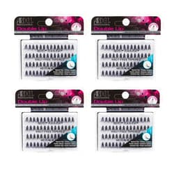 Ardell False Eyelashes Double Up Soft Touch Knot-Free Medium Black 4 Pack