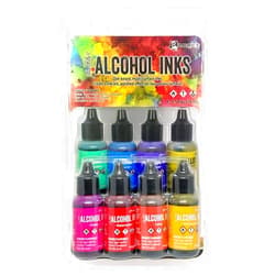 Ranger Tim Holtz Alcohol Inks 8 Pack Retro TAK83009