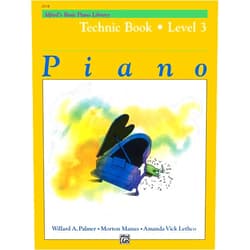 Willard A. Palmer,Morton Manus,Amanda Vick Lethco Alfred's Basic Piano Library Technic, Bk 3 (Alfred's Basic Piano Library, Bk 3)