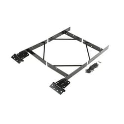 National Hardware Anti Sag Gate Kit N109-060 by National Hardware in Black