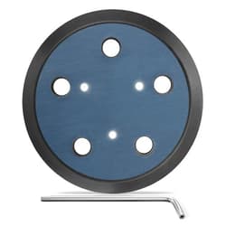 Gnellkoor 5 Inch 5 Hole Orbital Sander Replacement Pad for Porter Cable 333 333VS Random Orbit Sanders - Hook and Loop Sanding Pad Parts for Porter Cable 13904/13909
