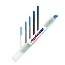 WeldingCity 5-pk Premium TIG Welding Tungsten Electrode 2.0% Lanthanated (Blue EW-La2) 1/8