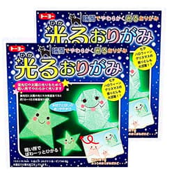 Toyo Glow in the Dark Origami Paper, 10 Sheets, Green, Square, 5.91 x 5.91 inches