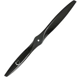XOAR PJT1 24x10 24 Inch 2-Blade Carbon Fiber RC Airplane Propeller Prop for Gas Fixed-Wing RC Planes (24x10, Tractor)
