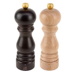 Peugeot Saveurs SNC Peugeot Paris U'Select 7-Inch Pepper & Salt Mill Set, Chocolate & Natural