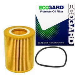ECOGARD X5692 Premium Cartridge Engine Oil Filter for Conventional Oil Fits Volvo XC90 3.2L 2007-2014, XC60 3.0L 2010-2016, XC60 3.2L 2010-2015, XC70 3.2L 2008-2015, S80 3.2L 2007-2014