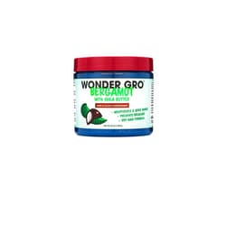 Wonder Gro Bergamot with Shea Butter Hair Grease Styling Conditioner, 12 fl oz - Moisturizes & Adds Shine, Prevents Breakage - Best Dry Hair Formula