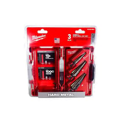 Milwaukee 48-89-9291 3-Piece #1, #4, and #9 Cobalt Step Drill Bit Set