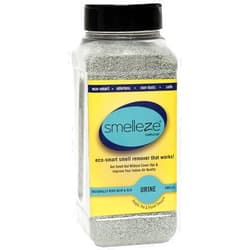 SMELLEZE Natural Urine Smell Removal Deodorizer: 2 lb. Granules Stops Urine Stench