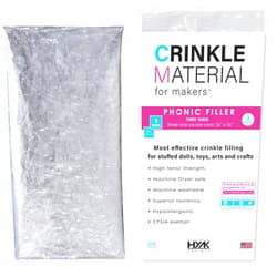 HYAKDesigns™ Crinkle Material Plastic Film | 3 Yards - Commercial Grade Plastic Crinkle Film - Add Noise & Texture to Toys and Crafts | Noise Making Filing - Best for Adding Sound to Baby & Pet Toys