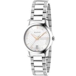 Gucci G-Timeless Stainless Steel Bracelet Unisex Watch(Model:YA126523u)