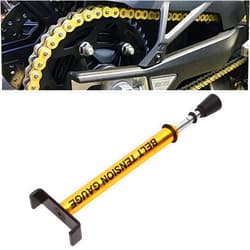 Plplaaoo Motorcycle Chain Tension Gauge,Belt Tension Gauge Tool,Belt Tension Gauge,10 Lb Motorcycle Belt Tension Gauge Metal Universal Motor Belt Replacement for Accurate Motorcycle Setting
