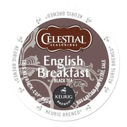 Celestial Seasonings English Breakfast Black Tea, Single-Serve Keurig K-Cup Pods, 24 Count