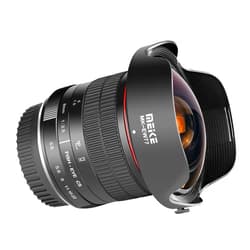 MEKE Meike 8mm f3.5 Ultra Wide Angle Rectangle Fisheye Lens for Canon EF Mount APS-C Cameras EOS 70D 77D 80D Rebel T7i T6i T6s T6 T5i T5 T4i T3i SL2,etc