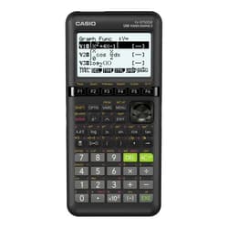 Casio fx-9750GIII, Standard Graphing Calculator, Python and Natural Text Book Display, Black