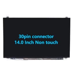 TFTcenter LCD Screen Replacement for N140HGE-EAA REV.C2 14.0 inch FHD 1920x1080 30Pin LED Display
