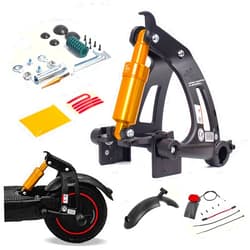 Monorim MXR1 Electric Scooter Rear Suspension Kit with Fender Taillight Accessories Compatible with Segway Ninebot Max G30 Electric Scooter,Shockproof Shock Absorber Accessories