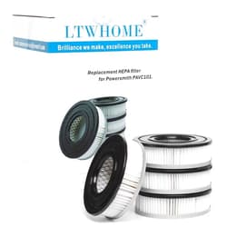 LTWHOME Replacement Ash Vacuum Motor Filter Fit for Powersmith PAVC101(Pack of 4)