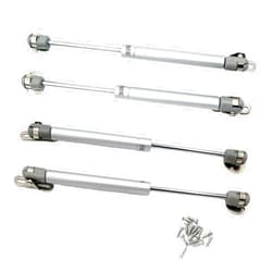 BDIBD 4 PCS Gas Struts for Cabinet,150N /80N Gas Springs,Spring Lid Support,Lift Support,Soft Open Doors Lift Gas Struts Cabinet Hinges Suitable for All Types of Overhead Cabinet,Doors