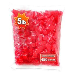 Shippedfast Cinnamon Discs 5 Pound-Bulk Hard Candy-Individually Wrapped-Cinnamon Candy Disk