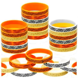 Sumind 24 Pieces Animal Safari Silicons Bracelet Zoo Print Bracelet Animal Theme Silicone Wristbands with Deer, Tiger, Leopard for Animal Birthday Party Favors and Zoo Jungle Safari Themed Party
