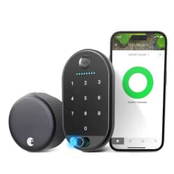 Yale August Wi-Fi Smart Lock with Keypad Touch in Black