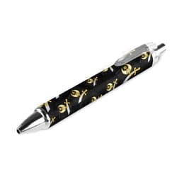 Zenladen0010 Shriner Logo Retractable Roller Ballpoint Pens Blue Ink Smooth Writing 0.5mm Pack of 1/2/4 1 PCS