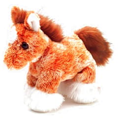 Aurora® Adorable Mini Flopsie™ Clyde™ Stuffed Animal - Playful Ease - Timeless Companions - Brown 8 Inches