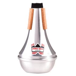 Denis Wick Trumpet or Cornet Straight Mute | Aluminum Mute for Trumpet | Accessories for Brass Instruments | Metal Mute for Low Register | Straight Performance Mute | Practice Mute | 7 x 4 x 4 inches