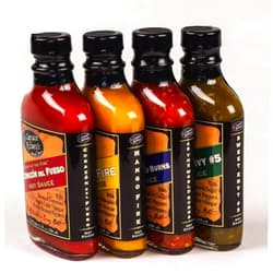 Captain Rodney's Private Reserve Hot Sauce (4 Pack Library)